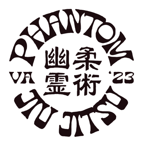 Phantom Jiu Jitsu circular emblem